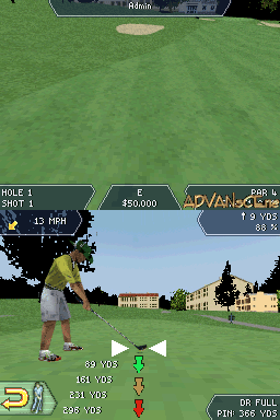 Tiger Woods PGA Tour 08 screenshot 3 for Nintendo DS